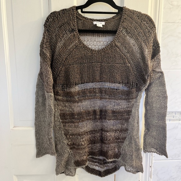 Helmut Lang Open Knit Sweater Size P - Picture 3 of 7